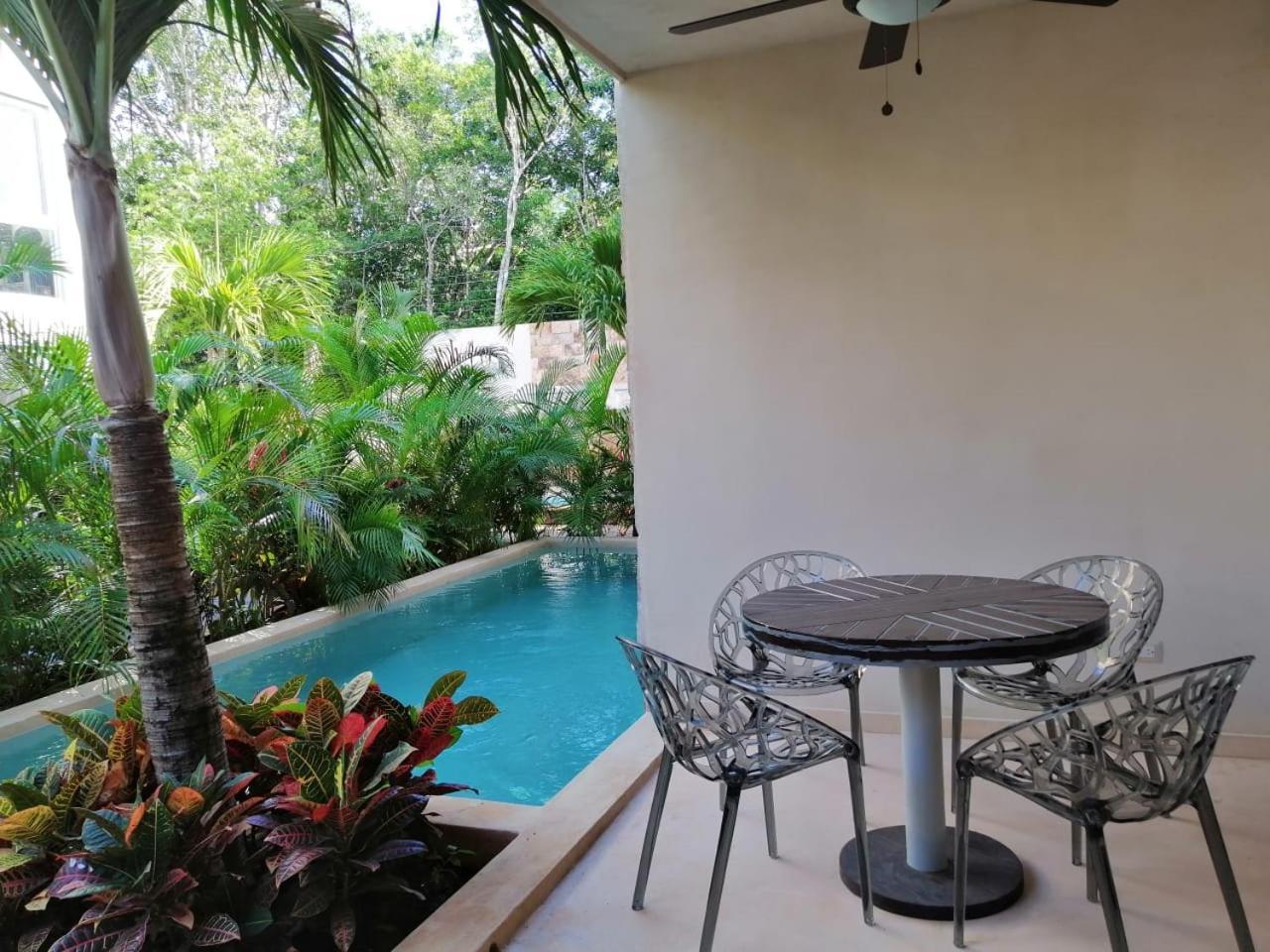 Alma De Flores Private Pools Suites トゥルム エクステリア 写真