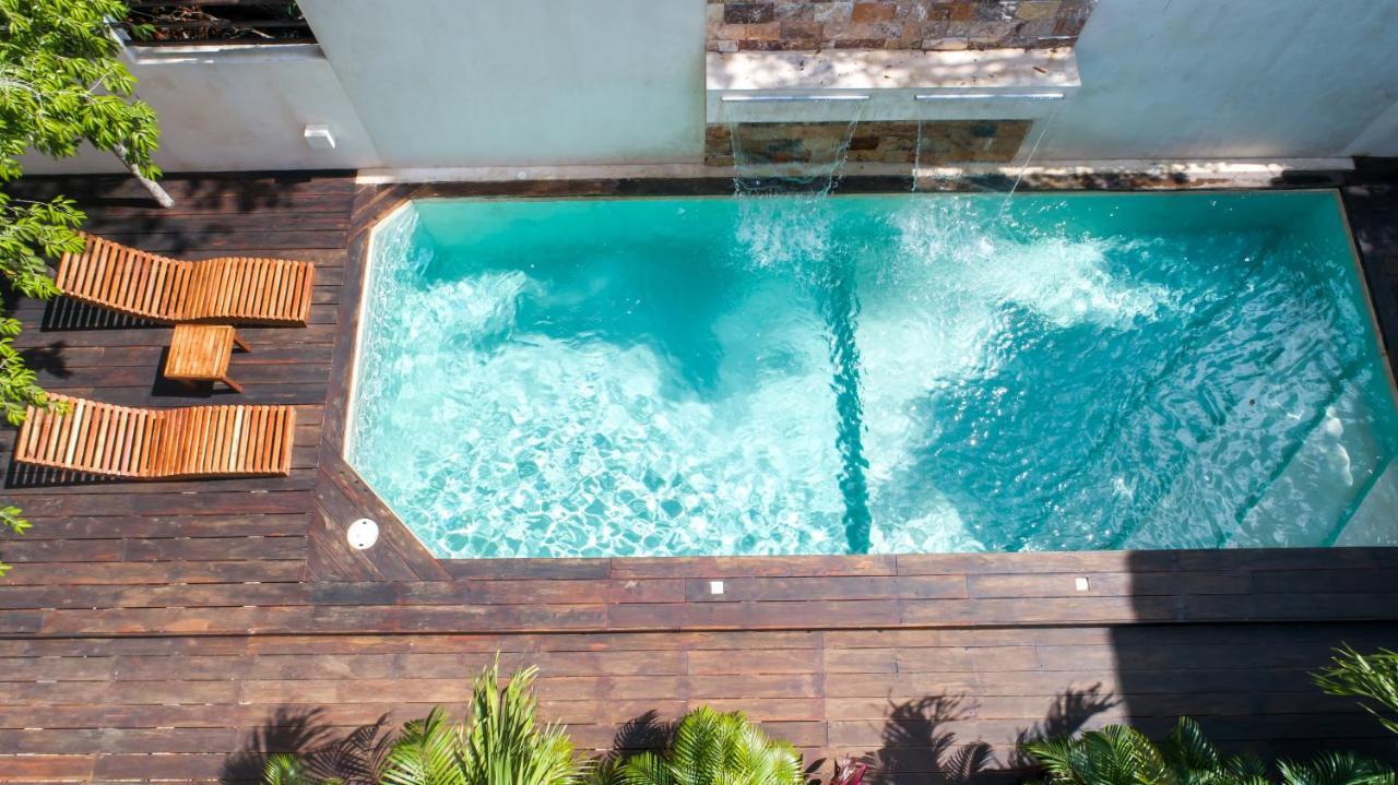 Alma De Flores Private Pools Suites トゥルム エクステリア 写真