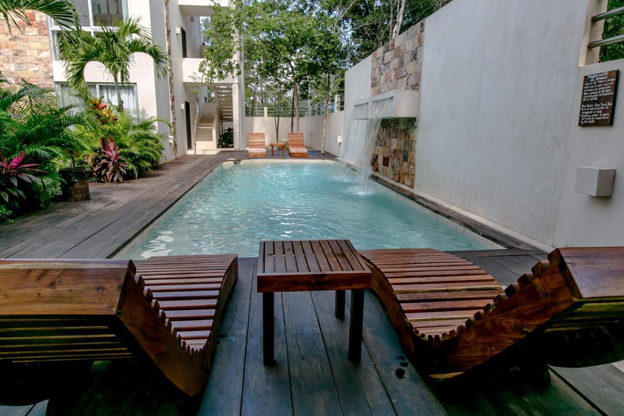 Alma De Flores Private Pools Suites トゥルム エクステリア 写真